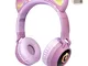 PowerLocus Cuffie Bluetooth per Bambini, Senza-Fili Cuffie Over-Ear, Limitatore audio a 85...