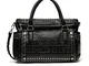 Desigual - Borsa da donna Bols_azabache Loverty, 14 x 24 x 33 cm, Nero (Nero (Nero)), 14x2...