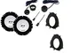 Kit 4 Casse SXE 1750S Per Renault Clio Con Adattatori E Supporti Altoparlanti Alpine Predi...