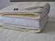 100% in Lana Merinos Mattress Topper Super King coprimaterasso 180 x 200 cm,