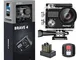 AKASO Action Cam 4K Fotocamera Subacquea 20MP WIFI Telecomando Ultra HD con Action Cam Sta...