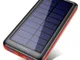 Power Bank Solare 26800Amh,QTshine[Type-C Veloce Ingressi] Caricabatterie Portatile Solare...