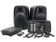 Gemini Sound ES-210mxblu Professionale Audio Bluetooth PA Sistema con Due Altoparlanti e M...