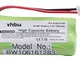 vhbw BATTERIA 700mAh (2.4V) sostitutiva per Siemens Gigaset A120, A140, A145, A160, A165,...