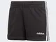 adidas Essentials 3s Short, Shorts Bambina, Black/White, 13-14A