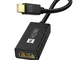 iVANKY 4K Adattatore Mini DisplayPort a HDMI [4K Ultra HD, Nylon Intrecciato] Thunderbolt...