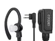 COODIO 2-Pin Motorola C-Shell Auricolare [Microfono/PTT Combinazione] Cuffia [Altoparlante...
