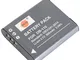 DSTE - Batteria ricaricabile agli ioni di litio da 3,7 V, 900 mAh, DB-110, compatibile con...