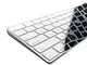 kwmobile Protezione per Tastiera QWERTY (US) in Silicone Compatibile con Apple Magic Keybo...