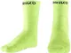 Briko Medium Socks 13 Cm Calzini da Ciclismo, Lime Verde, XL Unisex-Adulto