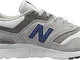 New Balance 997h, Sneaker Uomo, Grigio (Grey/Blue Hey), 43 EU