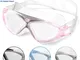 Occhiali da Nuoto per Adulto Anti Nebbia Nessuna Fuoriuscita Visione Chiara UV Protezione...