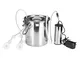 GCSEY 5L Elettrico Mungitrice Acciaio Inox Mucca Capra Pecora Secchio di Aspirazione Milke...