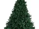 Albero di Natale Artificiale Realistico Finto Verde Folto Nielsen (Altezza 240 cm)