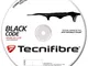 Tecnifibre 116552- Corda per Racchette da Tennis TF Black Code Spessa 1,18 mm, 200 m