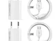 Caricatore iPhone Apple Certificato MFi con Cavo Lightning 2M 4Pack,Caricabatterie iPhone...