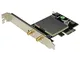 Startech.Com Scheda di Rete Wireless-Ac a Doppia Banda Ac600, Adatattore PCI Express Wifi...