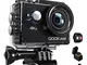 GOOKAM 4K Action Cam 20MP WIFI Telecomando Fotocamera Subacquea Impermeabile 40M Sott'acqu...