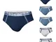 Navigare Pack 6 Paia Slip/Boxer Bambino Assortito Art.769/770ZB (6 Paia Slip Art.770ZB - 8...