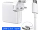 FSKE - Adattatore di alimentazione USB C 61 W compatibile con MacBook Pro 13 pollici USB C...