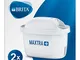 BRITA Filtri MAXTRA+ per Caraffa Filtrante per acqua - incl. 2 Filtri MAXTRA+ per la riduz...