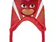 REGALIDEA PJMASKS PJ Masks PIGIAMINI Berretto Cappellino Bimbo Bimba taglia52 Bianco Rosso