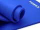 POWRX Tappetino fitness antiscivolo 190 x 60 x 1,5 cm - Ideale per Yoga, Pilates e Ginnast...
