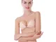 Pulchram Reggiseno Invisibile Bra Adesivo in Silicone Push Up Senza Spalline Riutilizzabil...