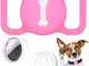 Pet Airtag Collare Protector per Accessori per Collare per Cani e Gatti Airtag GPS Finder,...