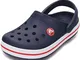 Crocs Crocband Clog Kids, Zoccoli Unisex-Bambini, Blu (Navy/Red), 32/33 EU