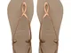 havaianas Luna (Mini Me), Infradito Bambine e ragazze, Rose Gold Rose Gold, 27/28 EU