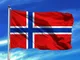 Oedim - Bandiera della Norvegia, 85 x 1,50 cm, rinforzata e con impunture, bandiera con 2...