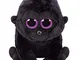 Ty 37144 – George – Gorilla Peluche con Occhi Brillanti Glubschi S Beanie Boo S, 24 cm