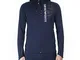 Emporio Armani EA7 Maglia Felpa Leggera Cappuccio Full Zip