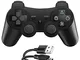 Zexrow Joystick PS3,senza fili Controller di gioco per PS3, PS3 Controller, Bluetooth Cont...