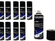 Toorx Kit SUPER RISPARMIO 10 Spray lubrificanti Tapis-roulant Olio 200 ml siliconico