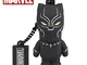 Chiavetta USB 16 GB Black Panther - Memoria Flash Drive 2.0 Originale Marvel Avengers, Tri...