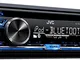 JVC KD-R871BT Sintolettore Bluetooth stereo con connessione USB per iPhone/Android, 1 DIN,...