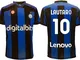 Maglia Inter Personalizzata Lautaro Martinez 10. Replica Ufficiale con Ologramma. Stagione...