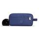 Kipling Agot - Beauty case da donna, in cotone, misura grande, colore: Indaco