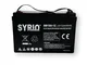 Batteria 120Ah 12V AGM Syrio Power Fotovoltaico nautica camper veicoli elettrici