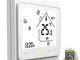 Decdeal Thermostat Intelligente WiFi - Termostato Programmabile per Riscaldamento dell'Acq...