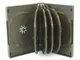 5 custodie da 10 posti per cd e dvd, spessore 33mm con tasca trasparente per copertina