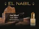 El Nabil 5 ml Oud Black 100% olio