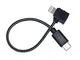 Tineer nylon intrecciato PVC micro USB a/tipo C cavo dati USB/cavo Lightning a USB Android...