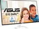 ASUS VZ27EHF-W Monitor Gaming Eye Care da 27” pollici, Full HD (1920x1080), IPS, Frameless...