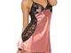 Pigiama da Notte Abito Sexy,ITISME Babydoll Lingerie Donna Sexy Taglie Forti Pizzo Bianche...