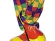 Smiffys Scarpe da Clown, Rosse e Gialle, Deluxe