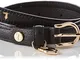 Trussardi Jeans Small Belt Cintura, K299, 70 Donna