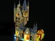 EDCAA - Kit di luci LED per Harry Potter Hogwarts Castle Astronomy Tower giocattolo compat...